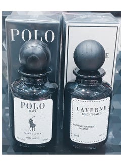 بولو عطر لافيرن بلاك +عطر بولو بلاك 100مل للجنسين 