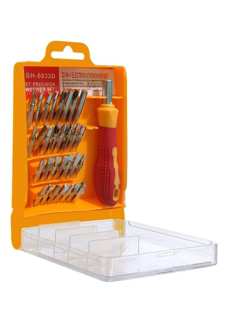 2 Boxes Containing Screwdrivers And Precision Screwdrivers - The Most Commonly Used Screwdriver At Home - For Games, Computers, Watches And Devices
