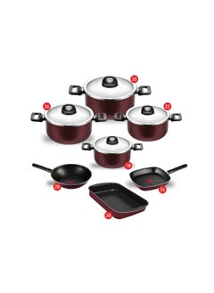 11-piece pot set (18-22-26-30) + frying pan + tray oven 6221064008670 - pzsku/ZBD9C8DA07D8E70EB4A8CZ/45/_/1729164997/a392759d-10a3-4434-80f2-3cbb214cf737