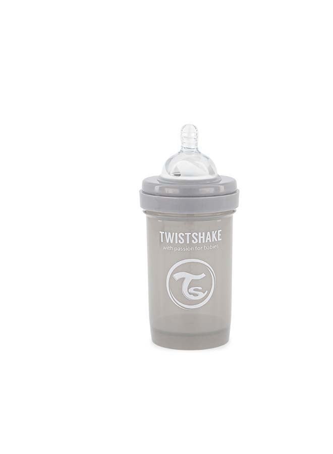 Twistshake Anti-Colic 180ml Pastel Grey - Image 1