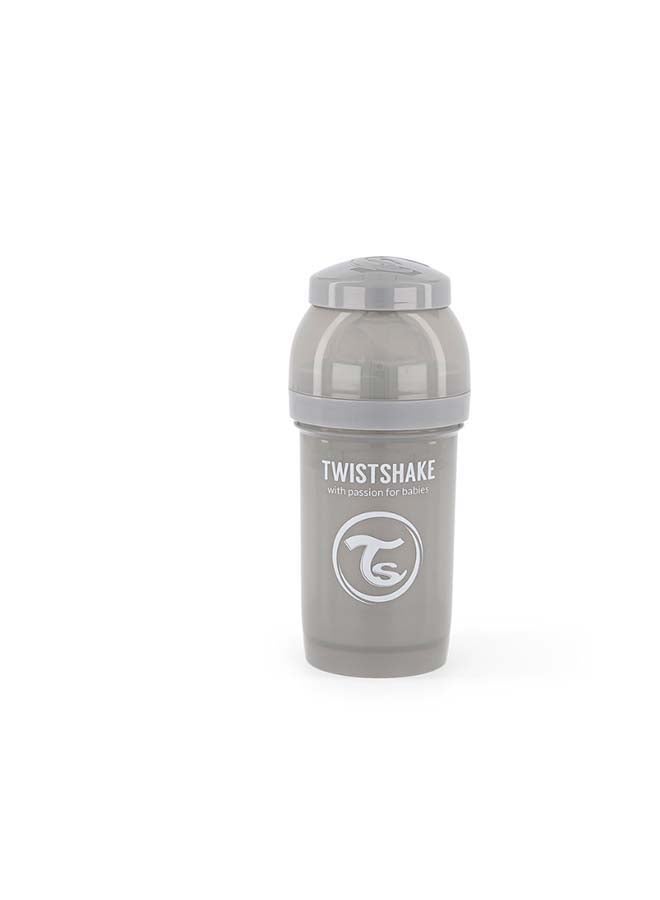 Twistshake Anti-Colic 180ml Pastel Grey - Image 2