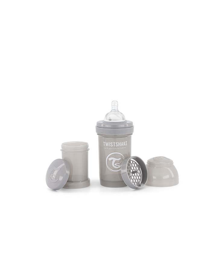 Twistshake Anti-Colic 180ml Pastel Grey - Image 3