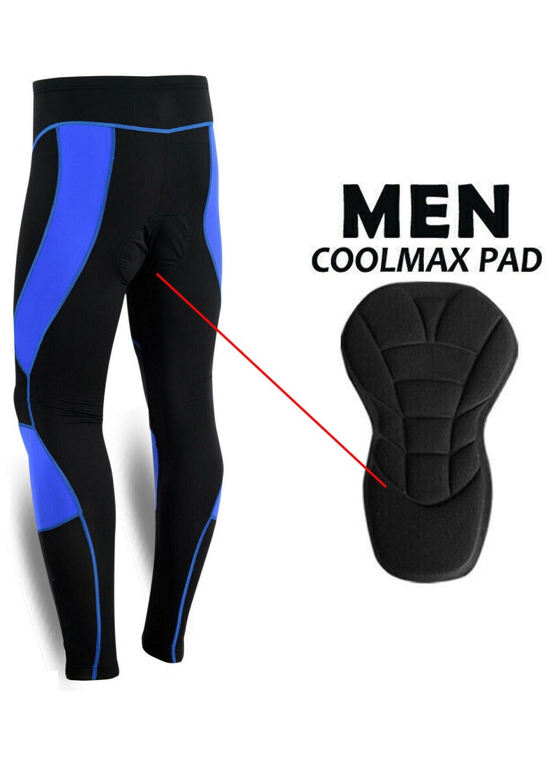Spall Men'S Cycling Tights Coolmax Compression Padded Bicycle Bike Legging Trouser Pant - Image 2