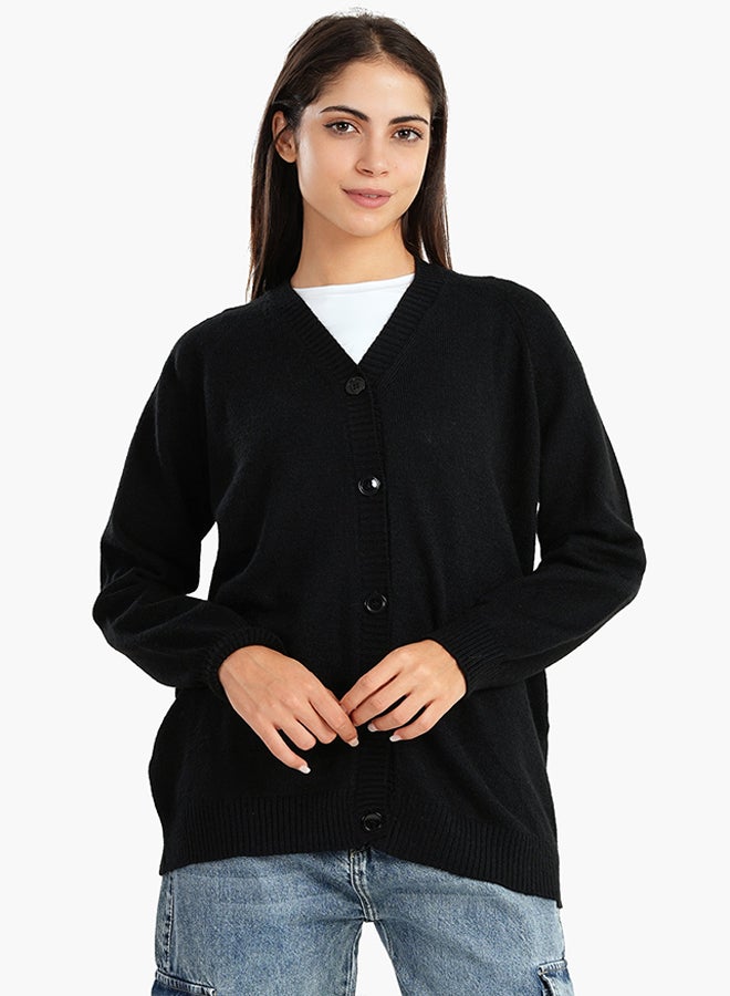 Carina Cardigan with Button Closure - Image 1