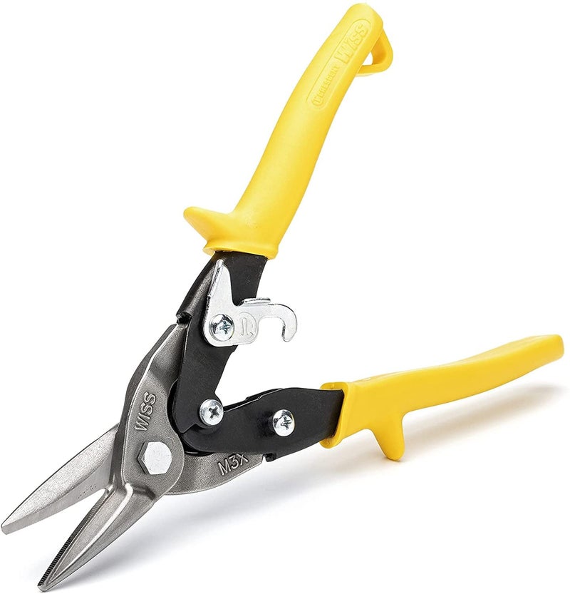 Wiss Crescent Wiss 9-3/4 Inch MetalMaster Compound Action Snips - Straight, Left and Right Cut - M3R - Image 4