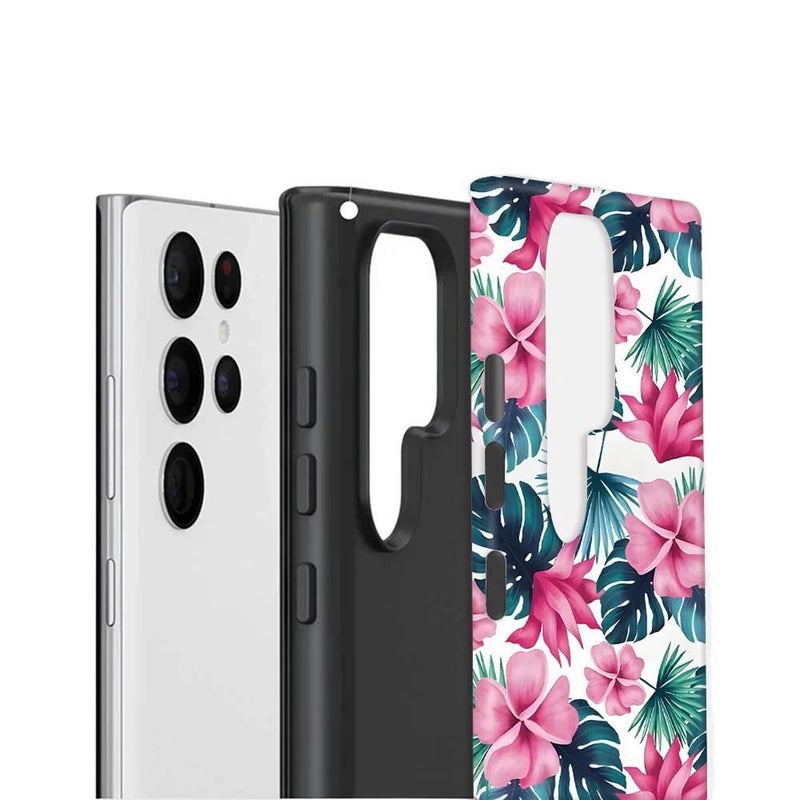 غطاء مزدوج الطبقات | مقاوم للصدمات | حماية من السقوط | مقاوم للصدمات لـ Samsung Galaxy S23 Ultra | Multicolour - Image 5