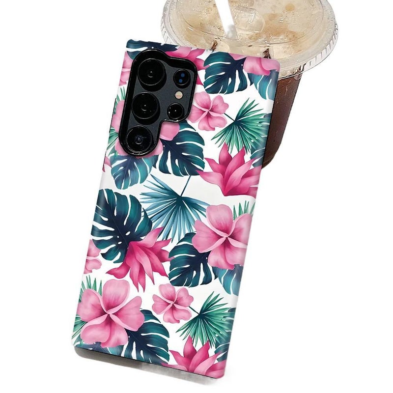 غطاء مزدوج الطبقات | مقاوم للصدمات | حماية من السقوط | مقاوم للصدمات لـ Samsung Galaxy S23 Ultra | Multicolour - Image 1