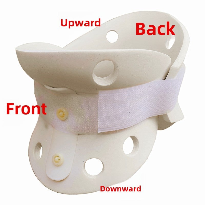 Genuine Polymer Neck Brace, Health Care, Neck Protector, Neck Collar, Fixed Neck Collar(Adult light powder, M) - Image 2