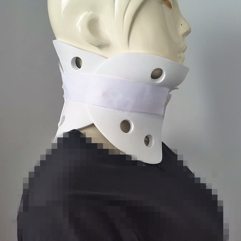 Genuine Polymer Neck Brace, Health Care, Neck Protector, Neck Collar, Fixed Neck Collar(Adult light powder, M) - Image 5
