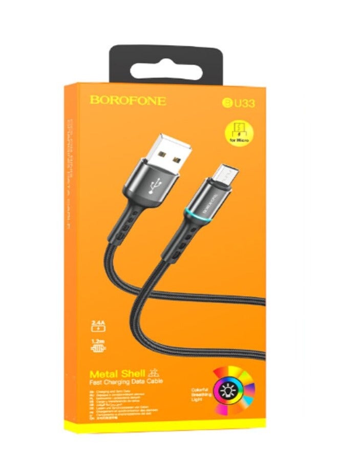 BOROFONE Cable USB to Micro-USB BU33 - Image 1