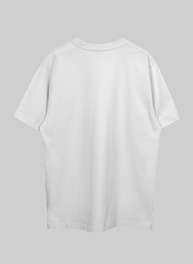 THREADCURRY تي شيرت THREADCURRY The Great Ramen كبير الحجم من القطن بكتف منسدلة ومطبوع للرجال - Image 2