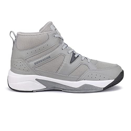 BERSACHE Sneaker, Loafers,Casual with Extra Comfort Sneakers for Men(Grey) - Image 4