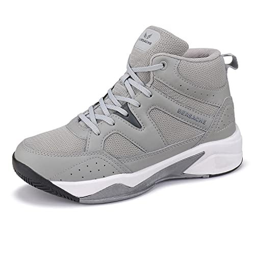 BERSACHE Sneaker, Loafers,Casual with Extra Comfort Sneakers for Men(Grey) - Image 5