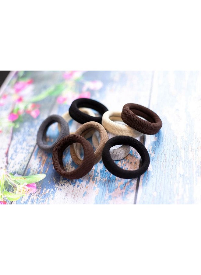 Burlybands Burlybands Large Hair Ties for Thick, Heavy or Curly Hair - Non-Slip, Non-Damage, Seamless Women's Ponytail Scrunchies - Multi Color Pack  - Image 5