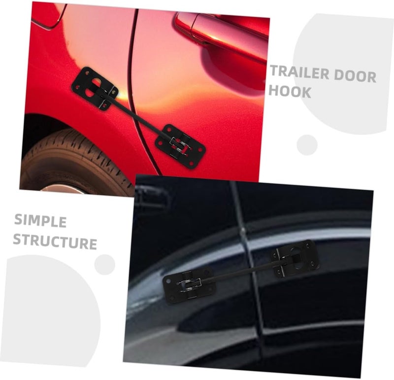 2sets Rv Door Holders Durable Trailer Door Latch Hook for Motorhomes Campers Cargo Trailers Easy to Install Lightweight Versatile - Image 2
