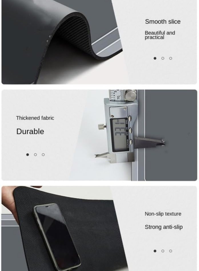 A.M Slip Absorbent Kitchen Mat Quick Drying Living Room Carpet Absorbent Anti Fall Rugs Anti Oil Stain Floor Mats,, Anti-Slip Kitchen Mats Wipeable Wash Long Strip Carpet-40X60cm and 40X120cm(Set) - Image 2