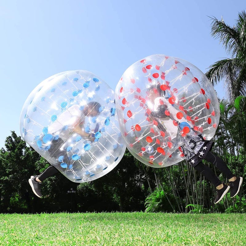 SZCQ Inflatable Bumper ONE Ball 12M4ft Diameter Kids Bubble Soccer Balls Blow Up Toy Playground Balls Human Hamster Knocker Ball Outdoor Zorb Balls - Image 2
