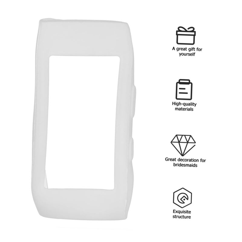 White Replacement Watch Case Full Protective Cover Easy Installation - Image 3
