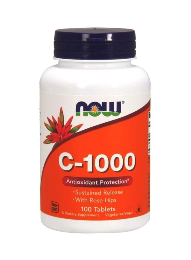 Now Foods C-1000 Antioxidant Protection Dietary Supplement - 100 Tablet - Image 1