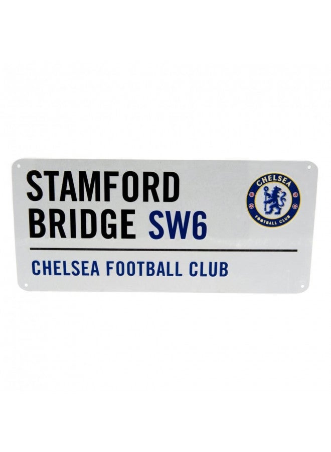 Chelsea Chelsea FC Authentic Stamford Bridge Metal Street Sign  - Image 1