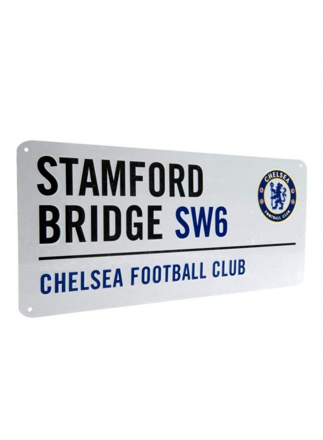 Chelsea Chelsea FC Authentic Stamford Bridge Metal Street Sign  - Image 2