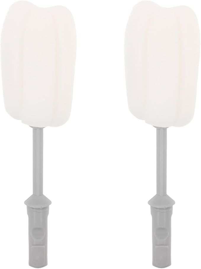 2Pcs Baby Bottle Brush With Replaceable Head For Cups Mugs Glasses Size 17 80X4 50X4 50CM - Image 1