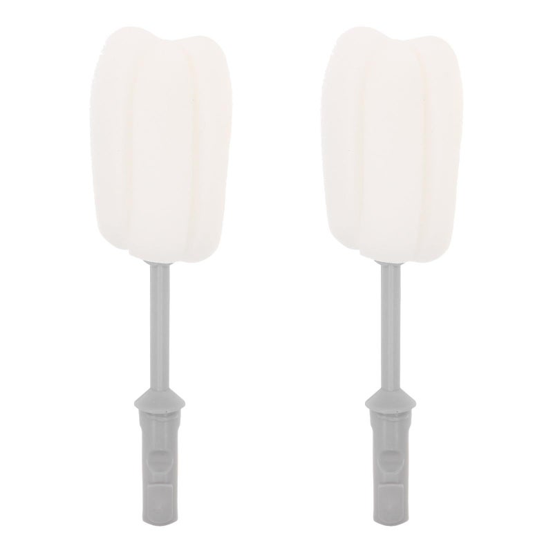 2Pcs Baby Bottle Brush With Replaceable Head For Cups Mugs Glasses Size 17 80X4 50X4 50CM - Image 2