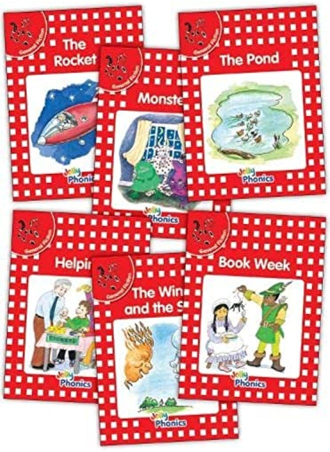 Jolly Phonics Readers, General Fiction, Level 1: in Precursive Letters (British English edition) 