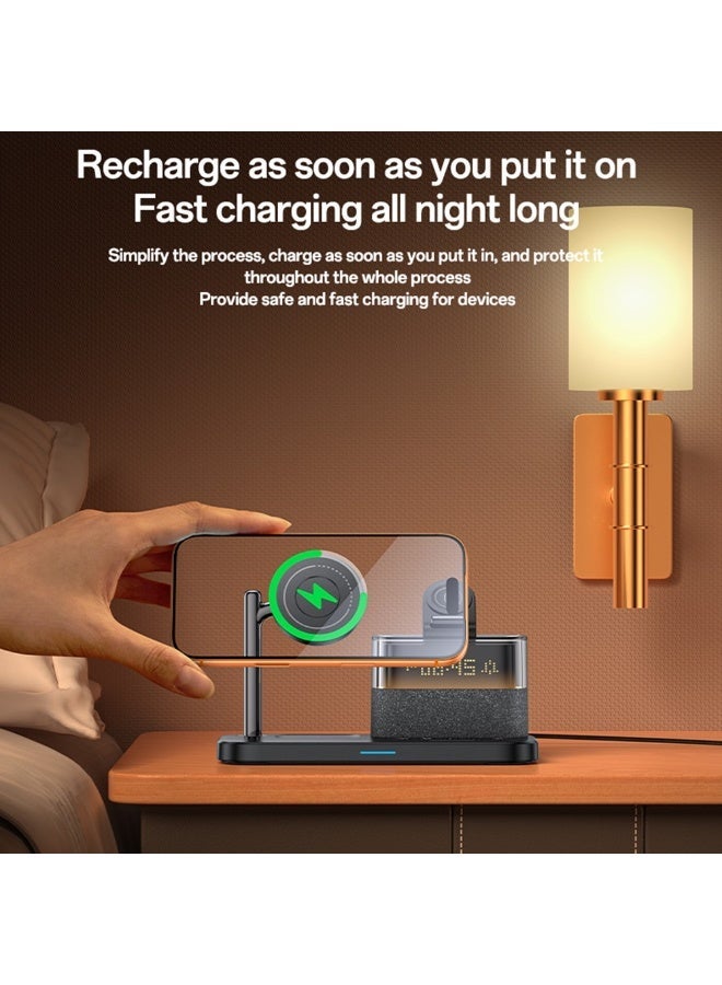 Yesido DS37 Wireless Charging Hub by Yesido – 6-in-1, 25W Fast Charging - Image 4