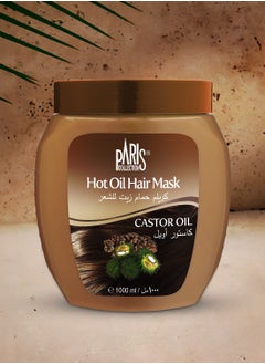 Paris Collection Castor Hot Oil Hair Mask Unisex 1000ml  - Image 2