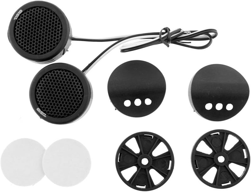 DS18 TWPZ Piezo Super Tweeters 80 Watts Max Power 101dB - High-Fidelity Micro Dome Tweeters for Crystal-Clear Sound - Pair - Image 1