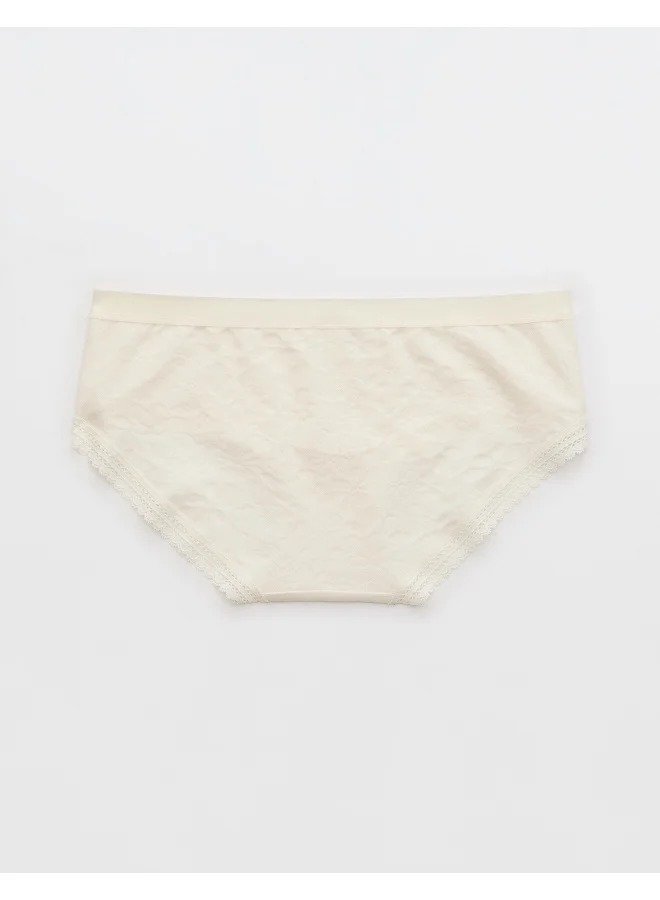 Aerie Superchill Cotton Jacquard Boyfrief Underwear