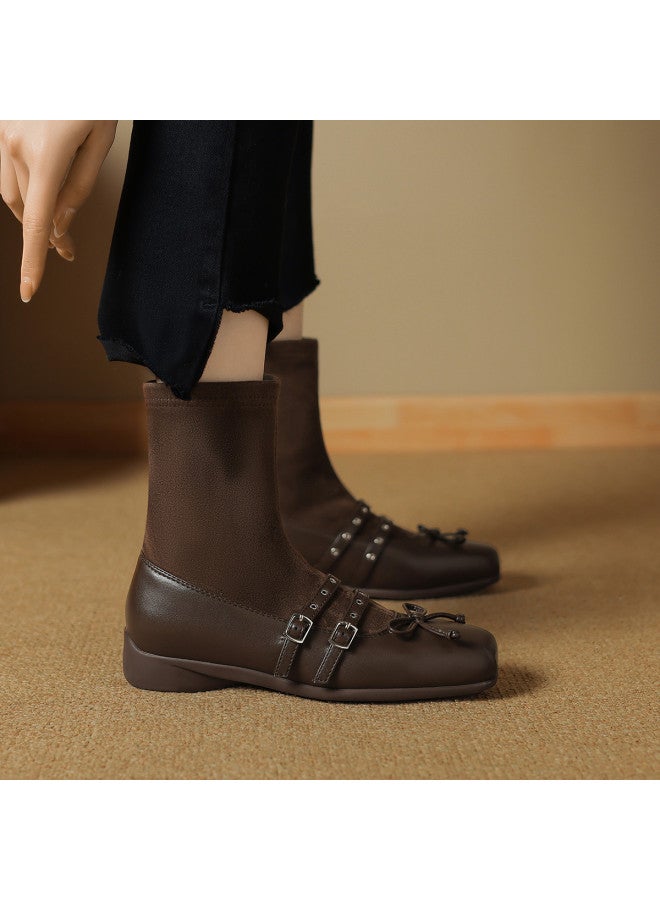 SAFIYA Saturday's Women's Boots, Autumn 2025 New Collection, Versatile Ankle Boots, Cotton Boots, Casual Fashion Boots, Women's Boots - Image 4