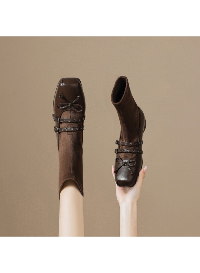 SAFIYA Saturday's Women's Boots, Autumn 2025 New Collection, Versatile Ankle Boots, Cotton Boots, Casual Fashion Boots, Women's Boots - Image 2