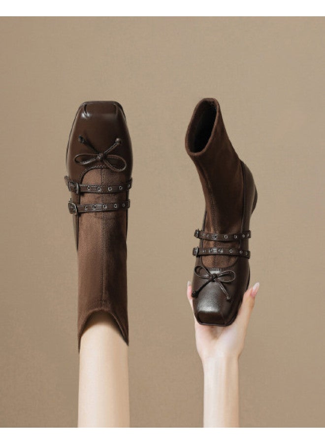 SAFIYA Saturday's Women's Boots, Autumn 2025 New Collection, Versatile Ankle Boots, Cotton Boots, Casual Fashion Boots, Women's Boots - Image 1