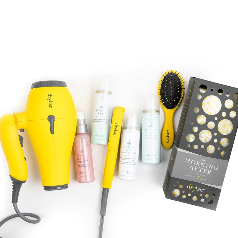Drybar Lil' Lemon Drop Mini Detangling Brush - Image 4