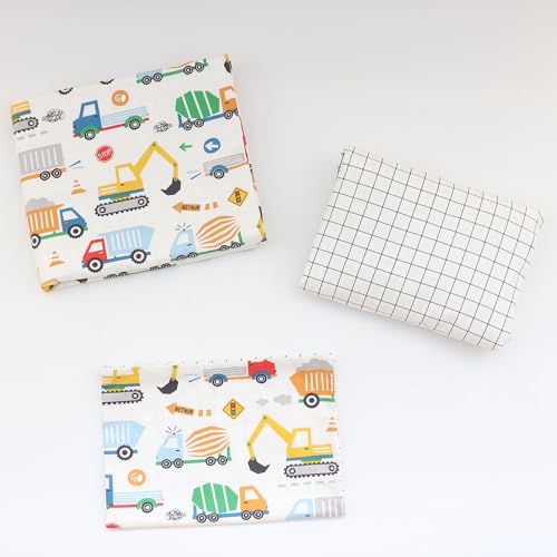 Emenpy 100 Cotton Crib Bedding Set for Baby Boys Girls3 Pcs Baby Bed Linen Include Duvet CoverFitted SheetPillowcaseNursery DecorationNo FillerWhite - Image 3