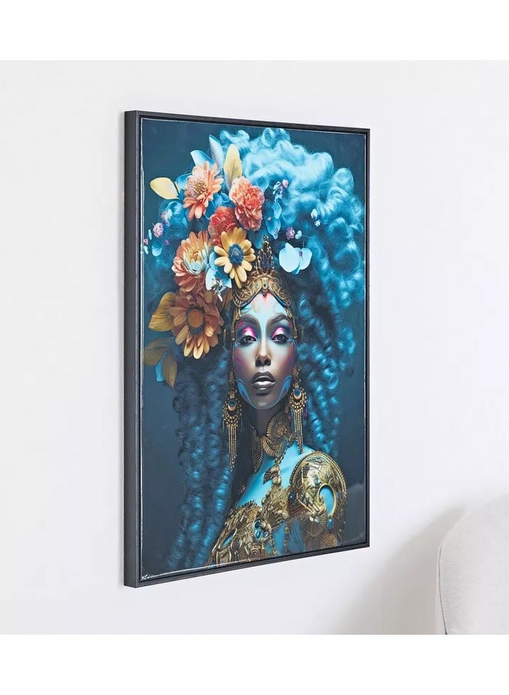 Home Box Ersel Lady Framed Picture - 50x70x2.5 cm - Image 2