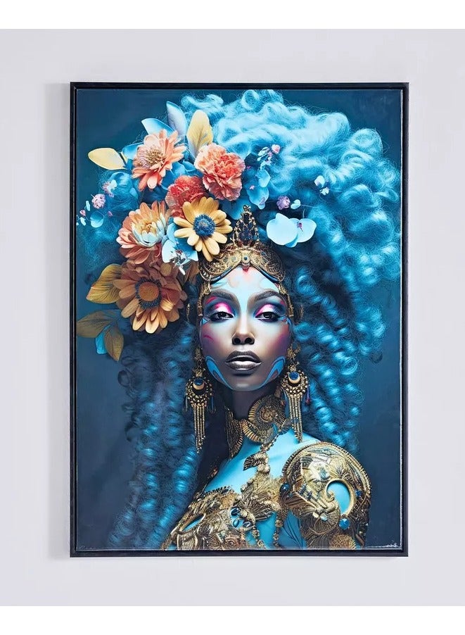 Home Box Ersel Lady Framed Picture - 50x70x2.5 cm - Image 3