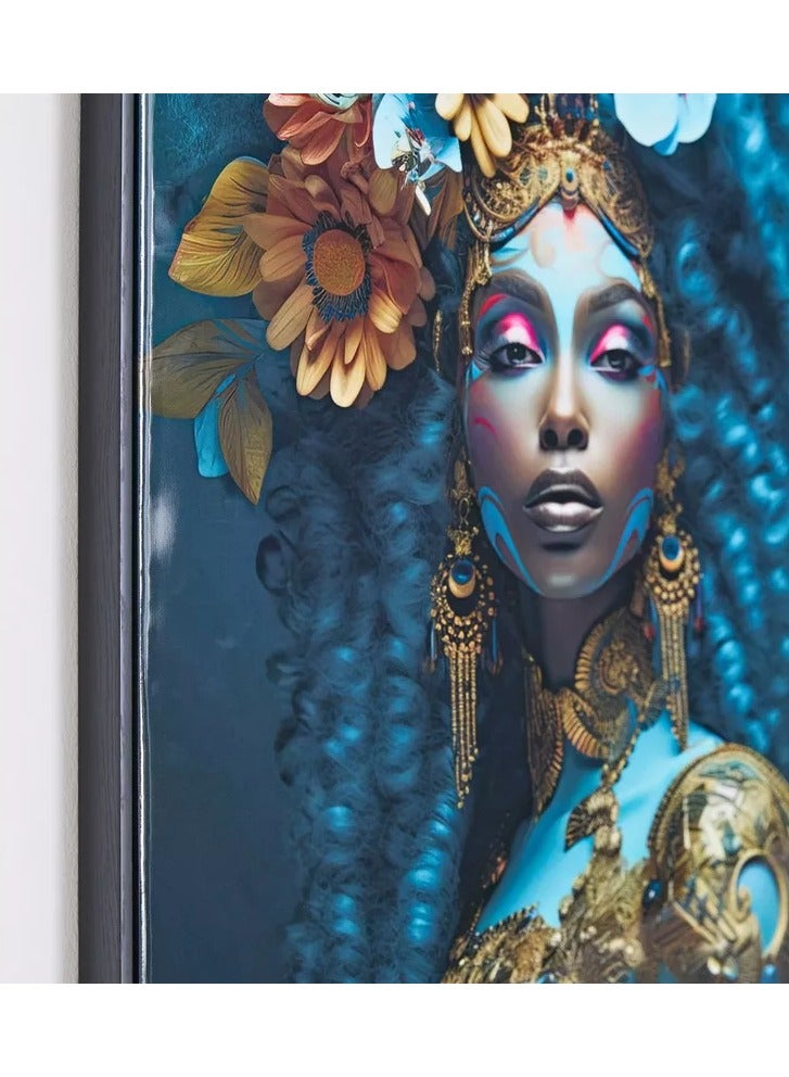 Home Box Ersel Lady Framed Picture - 50x70x2.5 cm - Image 4