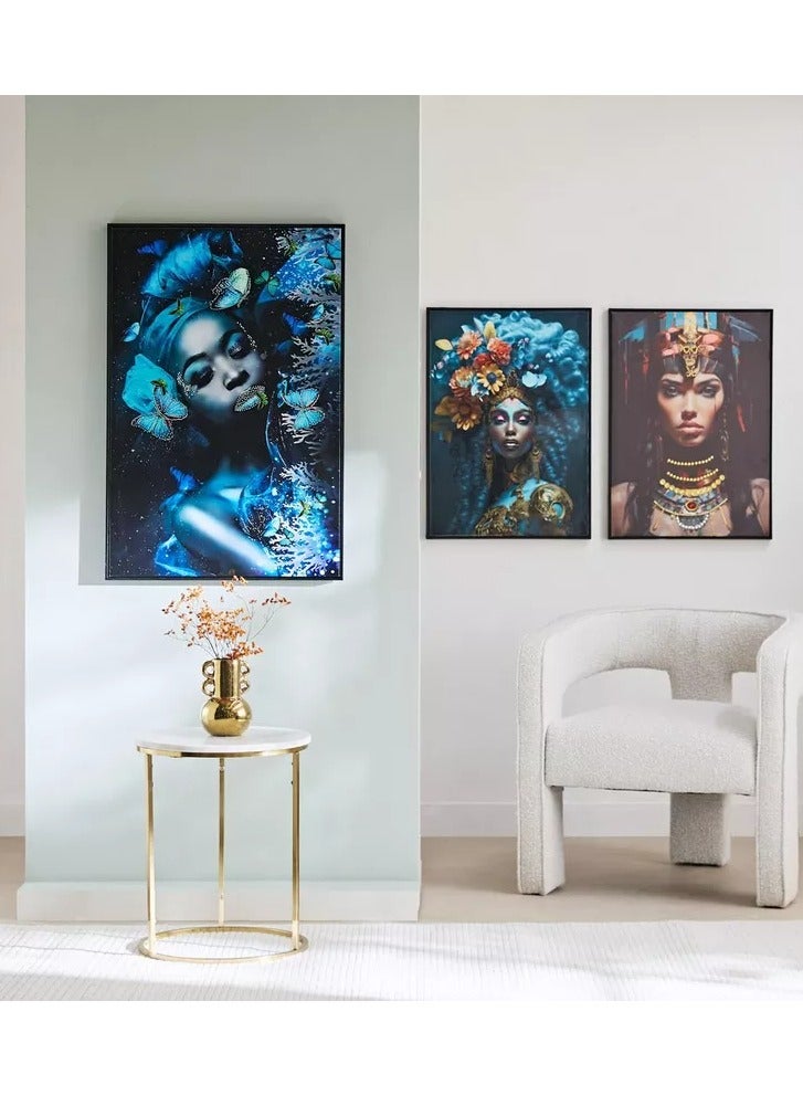 Home Box Ersel Lady Framed Picture - 50x70x2.5 cm - Image 5