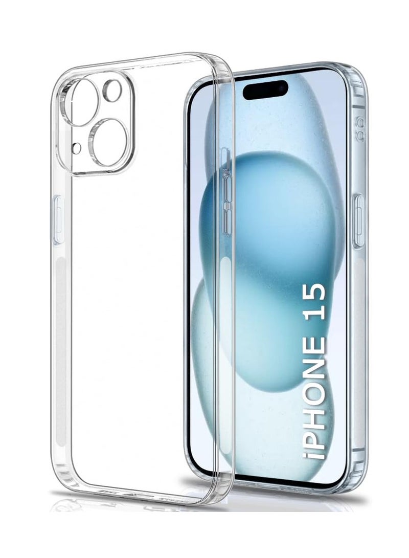 DIGI CORE iPhone 15 Case Crystal Clear iPhone 15 Case 6.1 inch Anti-Yellowing Military Drop Protection Shockproof Protective Phone Case 6.1 inch For iPhone 15 - Image 1