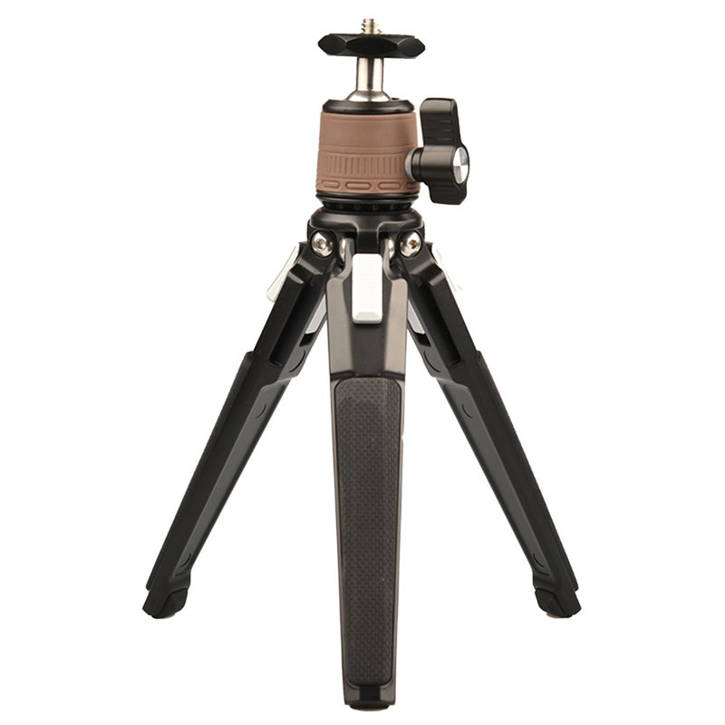 Foldable Tripod with Detachable Ball Head Aluminum Alloy 3kg/6.6lbs Load Capacity Compatible with CANON/ NIKON/ SONY Camera And DJI Gimbals - Image 1