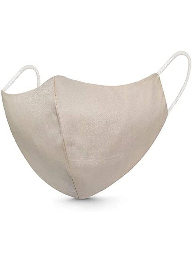 NGEL Pure Cotton Face Mask for Men/ Plain Face Mask/ 3 Layers Skin Friendly Washable Fabric, Light Weight & Comfortable Mask(Pack Of 14) - Image 4