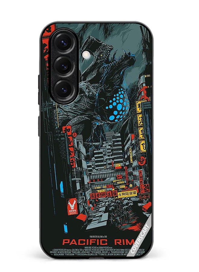 VR CREATIVE Protective Case Cover For Samsung Galaxy S25 Pacific Rim Design Multicolour