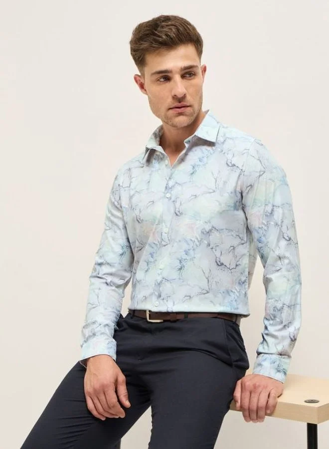 THE BEAR HOUSE Men's Shirt for Casual and Formal Wear | Classic Button-Down Style for Office, Daily Use, Travel, Events & All-Season Outfits | Versatile & Stylish Wardrobe Essential for Every Occasion