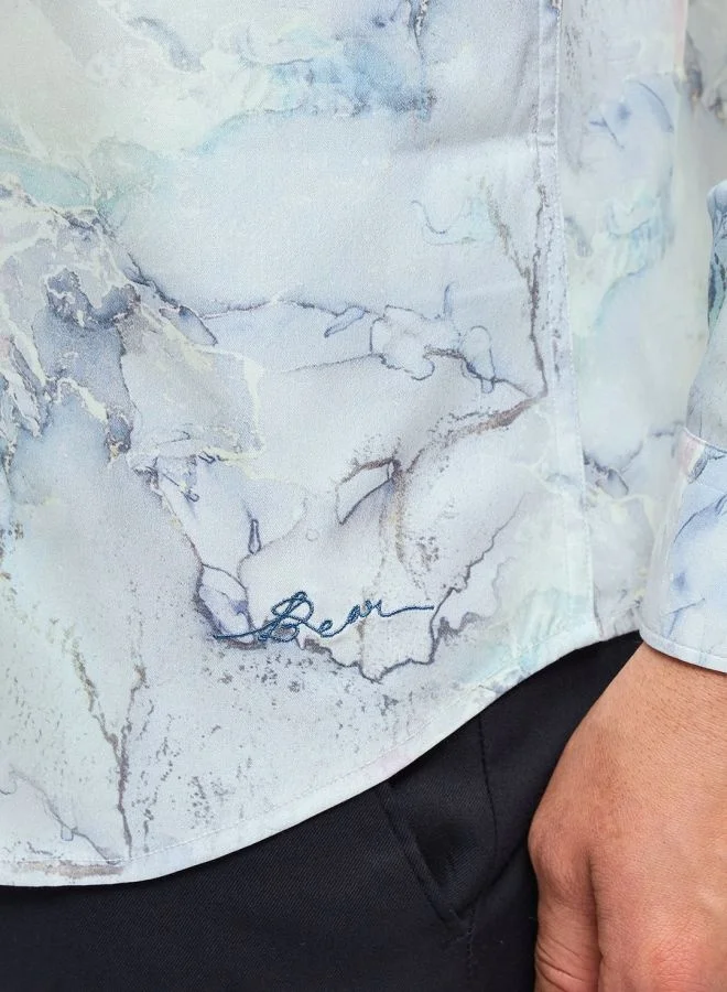 THE BEAR HOUSE Men's Shirt for Casual and Formal Wear | Classic Button-Down Style for Office, Daily Use, Travel, Events & All-Season Outfits | Versatile & Stylish Wardrobe Essential for Every Occasion