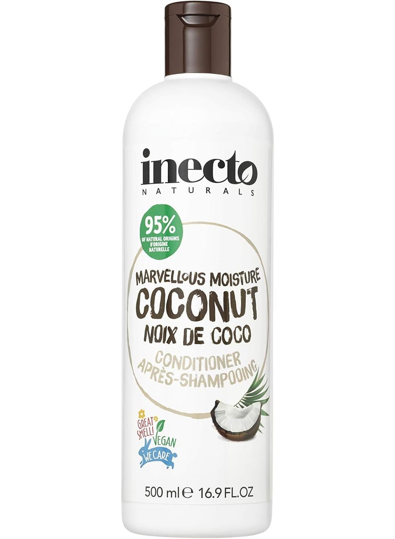 Inecto naturals super moisturising coconut conditioner - 500 ml - Image 1