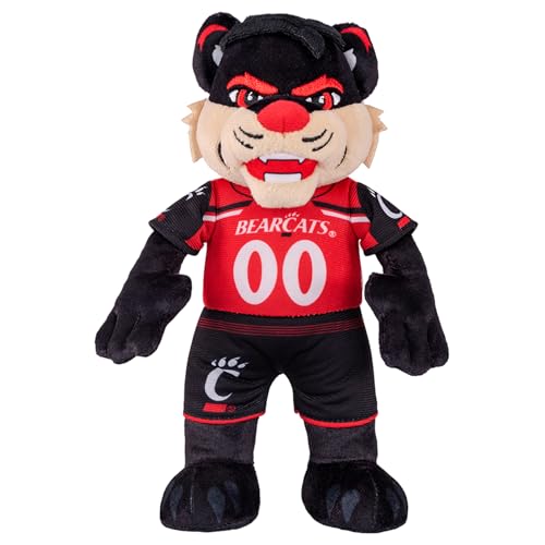 Bleacher Creatures Cincinnati Bearcats Bearcat 10 Mascot Plush Figure A Mascot for Play or Display - Image 1