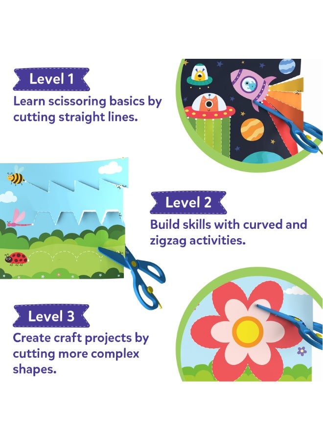 Skillmatics Snip, Snip, Child Safe Scissors Activity, Develop Scissor Skills, Craft Kits, Gifts for Ages 3, 4, 5, 6, 7 - Image 4